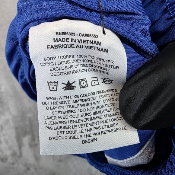 Nike Running Shorts Womens Medium Blue White Dri-FIT Tempo Mesh Lined 831558-480 - Picture 8 of 10